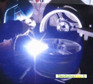 automobilio padangų montavimas