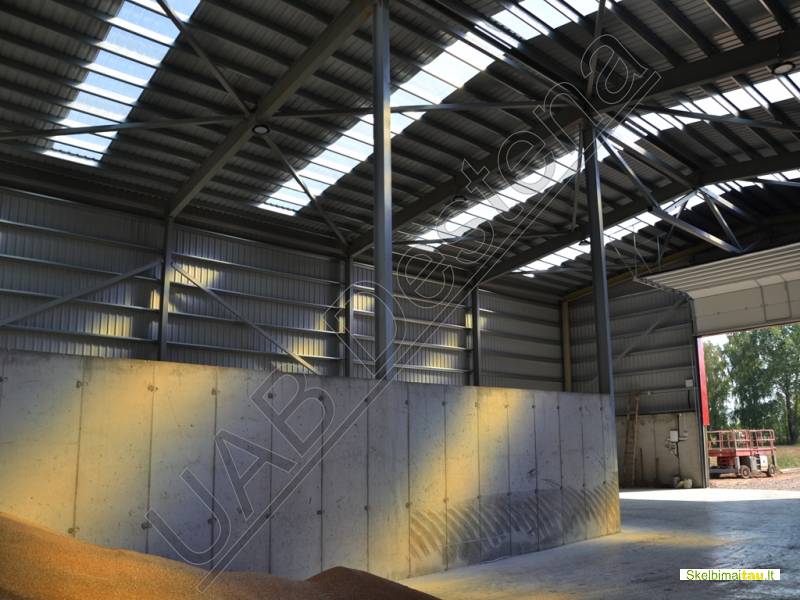 Angarų statyba durys, langai, vartai