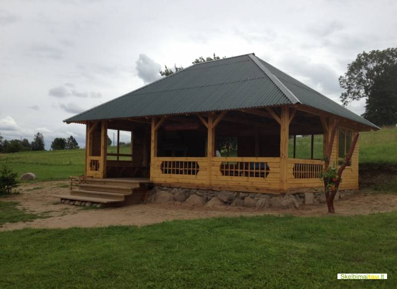 Sodyba, stovyklavietė, pirtis, baidarės- utenos apskr.