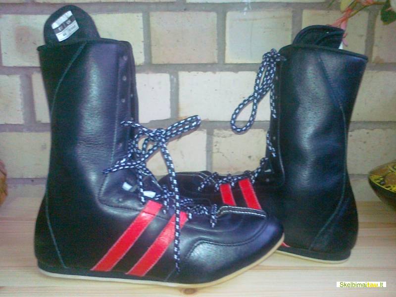 Batai boksui,boksininko batai nat.oda,boxing shoes