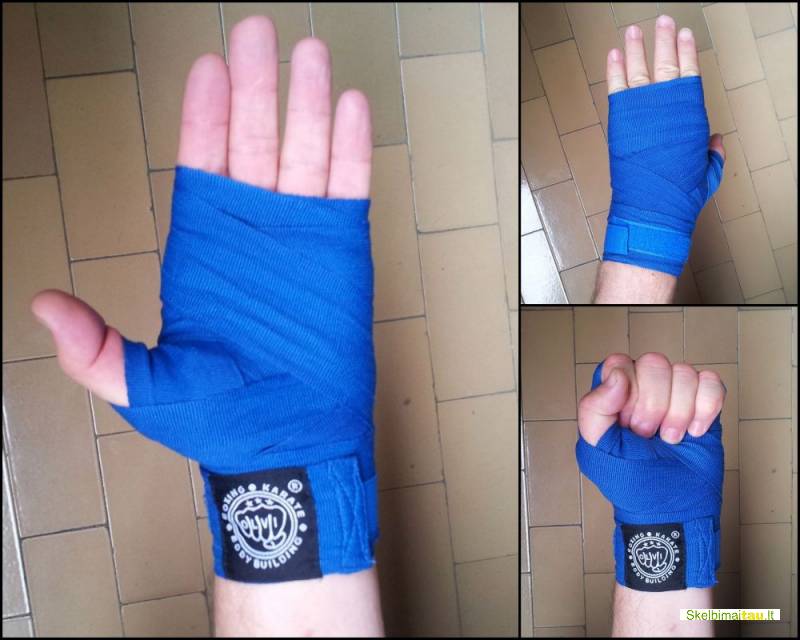 Bintai raudoni boksui 2x3 m medvilnė su elastanu tik 9 litai