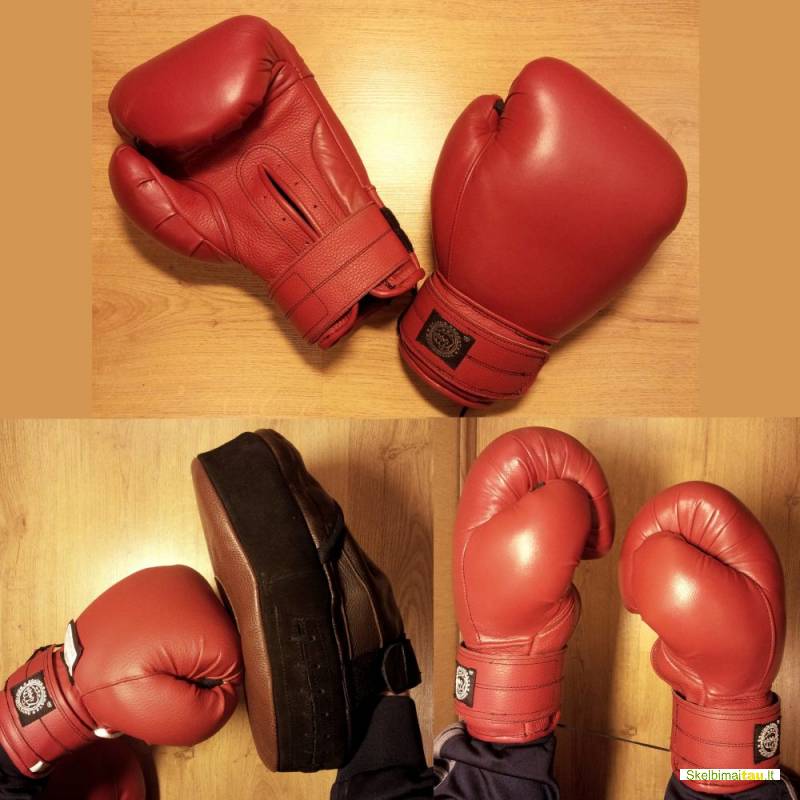 Bokso pirštinės natūralios odos nuo 139 litų,boxing gloves