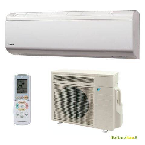 Daikin oro kondicionieriai-šilumos siurbliai nr. 1 pasaulyje