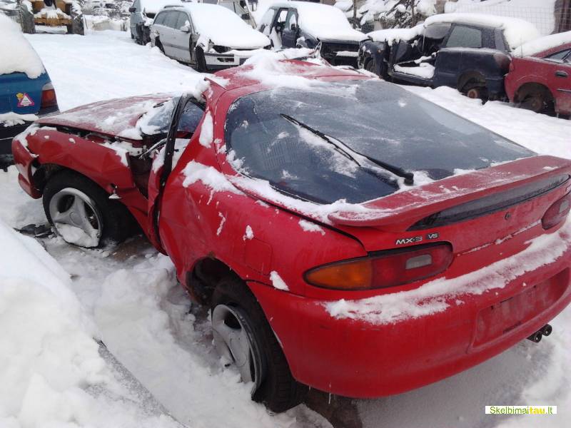 Dalimis - mazda mx-3 1995 1.8l v6 benzinas mechanine coupe 2