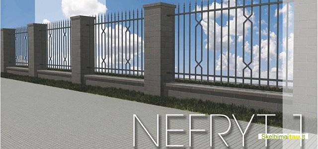 Dekoratyvinės tvoros, metalinės tvoros ir vartai