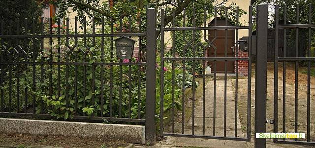 Dekoratyvinės tvoros, metalinės tvoros ir vartai