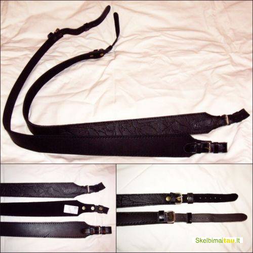 Diržas šautuvui natūralios odos-25,-lt,leather gun slings