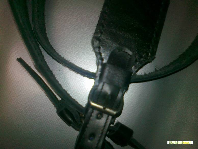 Diržas šautuvui natūralios odos-25,-lt,leather gun slings