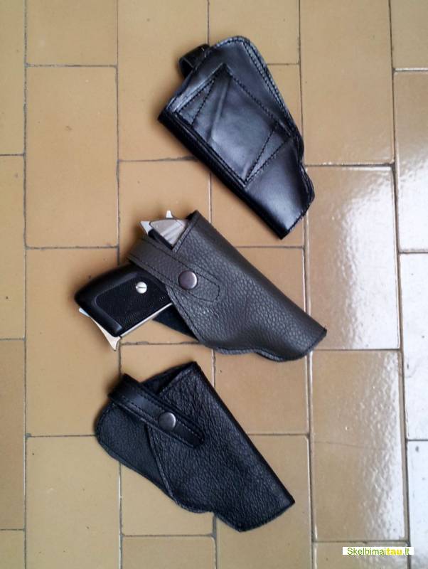 Gaminame dėklus pistoletui ir revolveriui