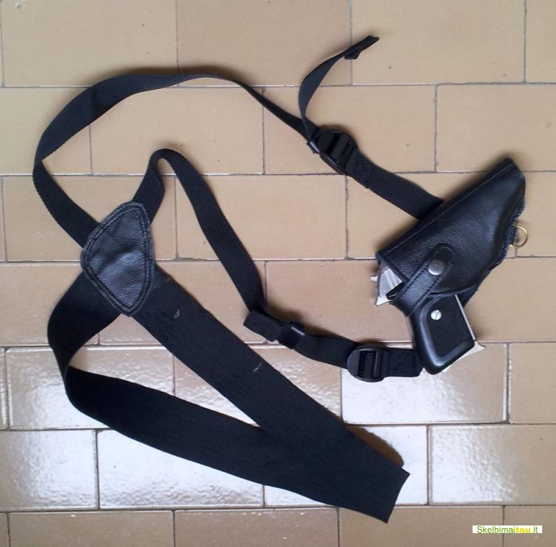 Gaminame dėklus pistoletui ir revolveriui