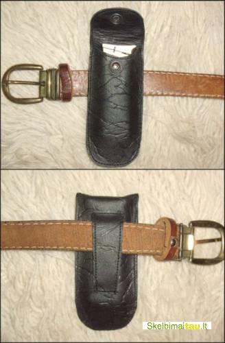 Gaminame dėklus pistoletui ir revolveriui