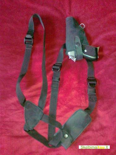 Gaminame dėklus pistoletui ir revolveriui