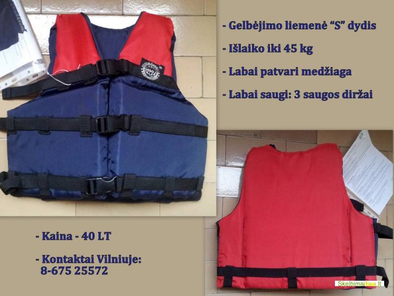 Gelbėjimosi liemenės vaikams iki 3 m.,life wests for childs