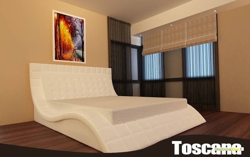 Itališko dizaino lova toscana su swarovski kristalais