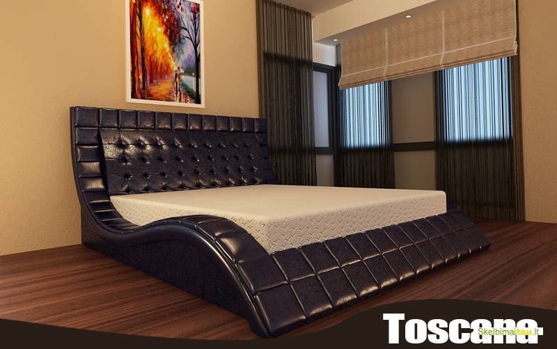 Itališko dizaino lova toscana su swarovski kristalais