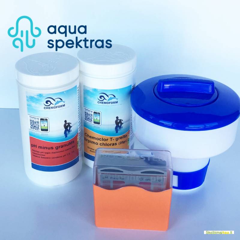 Aqua spektras - lauko baseinų paruošimas žiemai