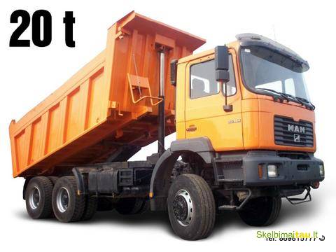 Atvežu žvyro skaldos kaune 8 698 15777 ©