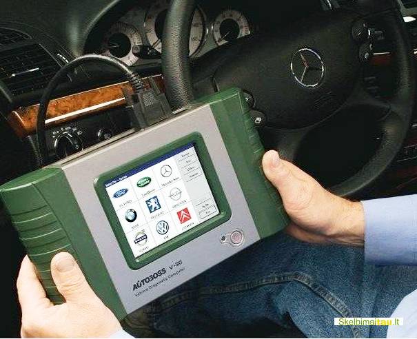 Autodiagnostikos kabeliai iranga