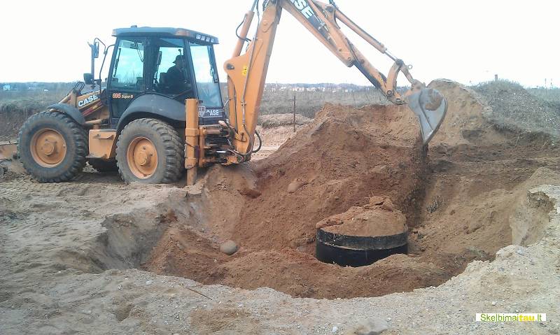 Gruntas sklypo pakėlimui, smėlis pamatų užpilymui