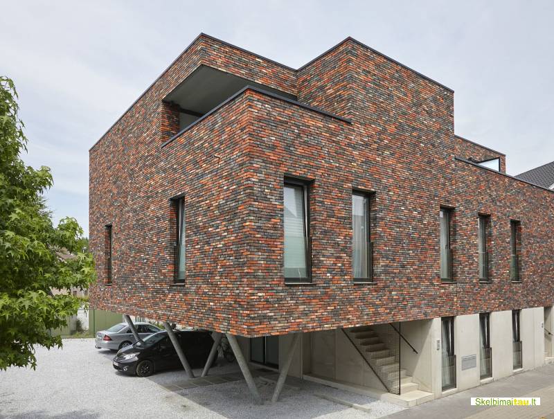 Klinkerinės grindinio trinkelės, bortai, drenažai