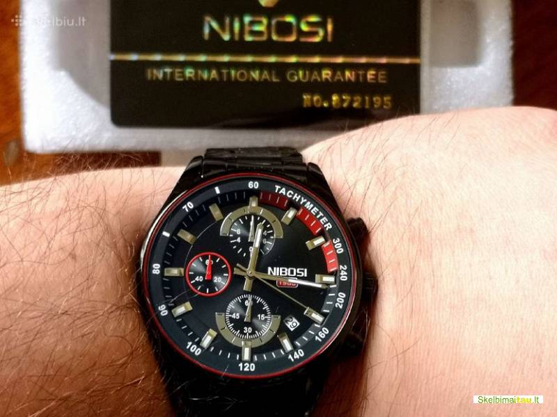 Nibosi juodas ryškus išskirtinis firminėje dėžutėje