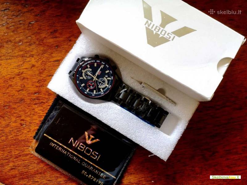 Nibosi juodas ryškus išskirtinis firminėje dėžutėje