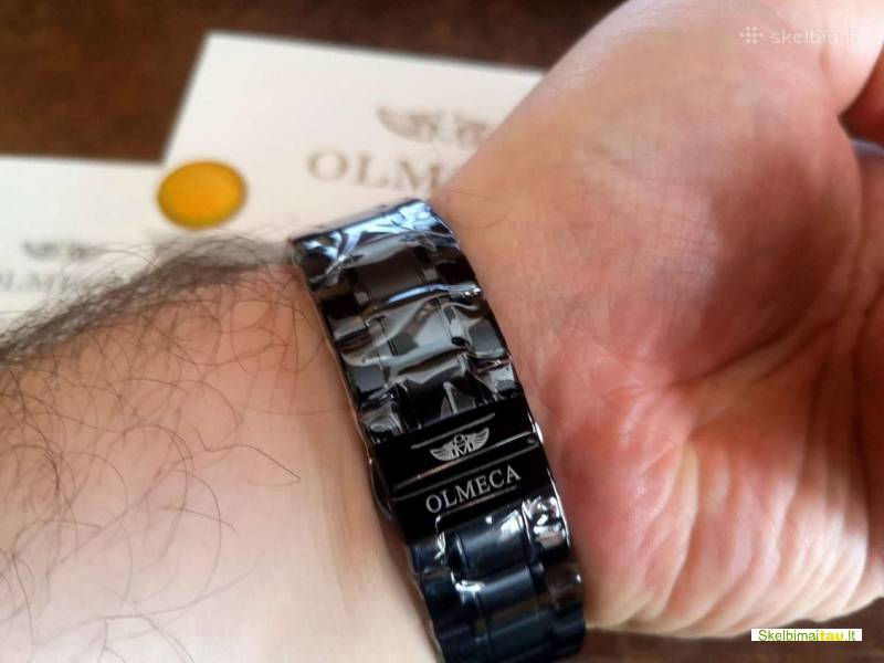 Olmeca solidi juoda klasika firminėje dėžutėje