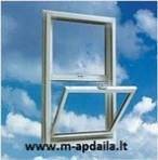 Plastikinių langų apdaila.