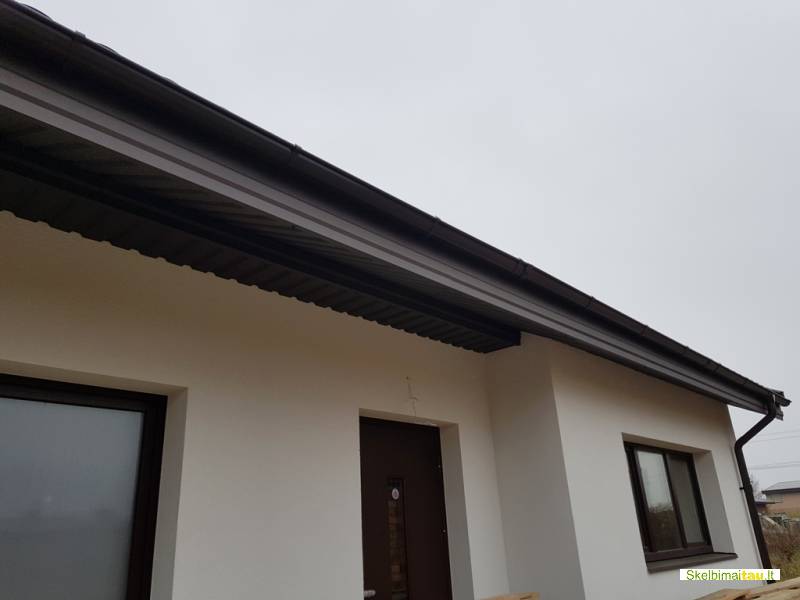 Skardinimo darbai, stogo darbai, skardos gaminių montavimas