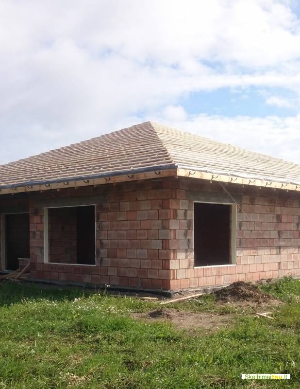 Skardinimo darbai, stogo darbai, skardos gaminių montavimas