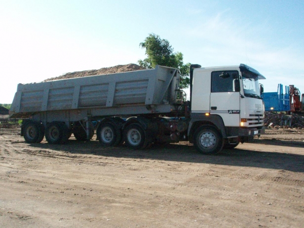 Smėlis, žvyras, skalda, kt. su pristatymu