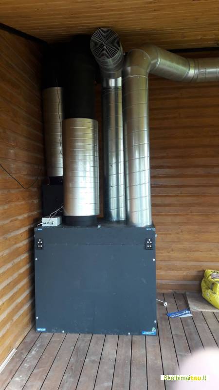 Vėdinimo sistemos projektavimas, įrengimas