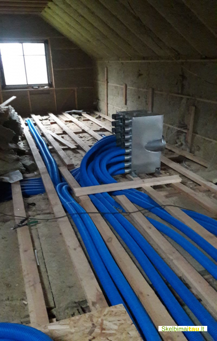 Vėdinimo sistemos projektavimas, įrengimas