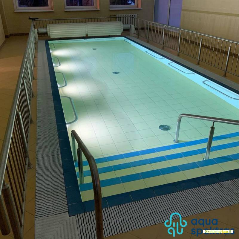 Vidaus baseinų valymas, atnaujinimas, įrengimas