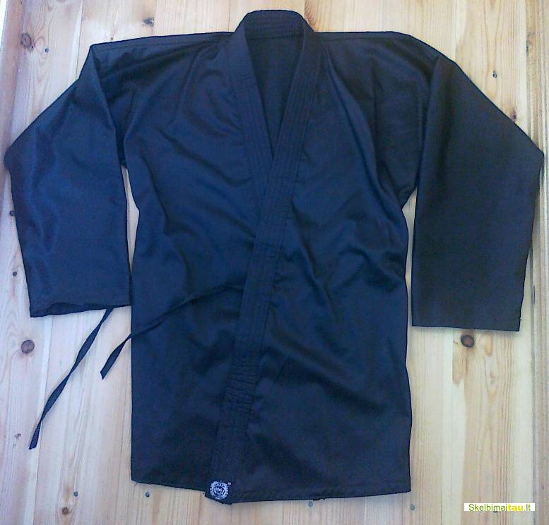 Kimono karate juodas,juodas kimono