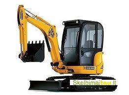 Bobcat ir kt.statybinės technikos nuoma klaipėdoje