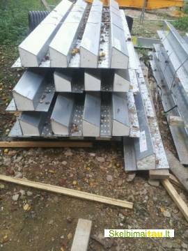 Naujos metalines sijos/saramos hd/k 350/150/3000-2400mm