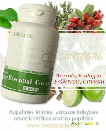 Kokybiški santegros papildai , vitaminai mažomis kainomis