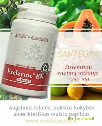 Kokybiški santegros papildai , vitaminai mažomis kainomis