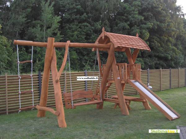 Lauko baldai, pavėsinės