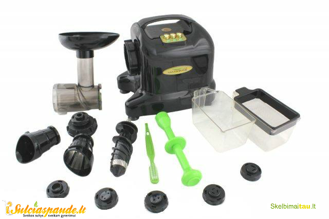 Lėtaeigė daugiafunkcinė sulčiaspaudė matstone 6-in-1