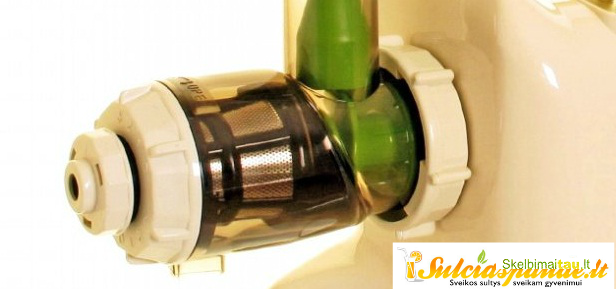 Lėtaeigė daugiafunkcinė sulčiaspaudė matstone 6-in-1