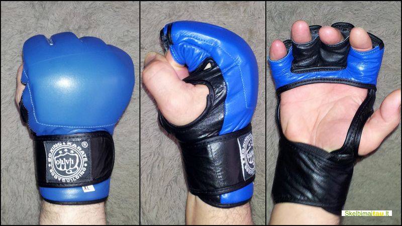 Pirštinės mma natūrali oda tikai 77 lt