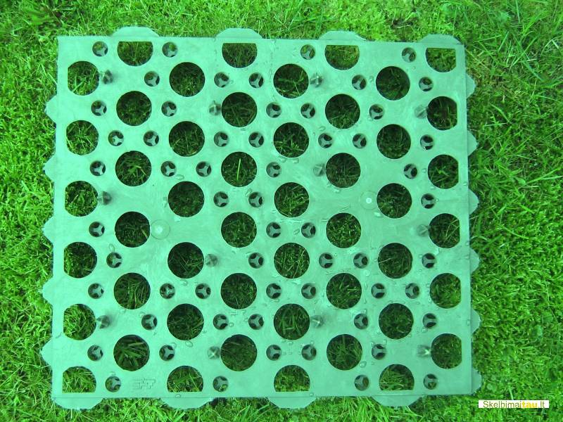 Plastm.grunto/vejos sutvirtinimo korys