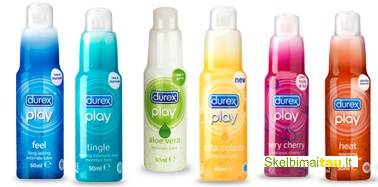 Prezervatyvai, lubrikantai, vibratoriai pigiau