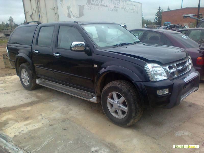 Dalimis - isuzu rodeo 2005 3.0l td dyzelis mechanine visurei
