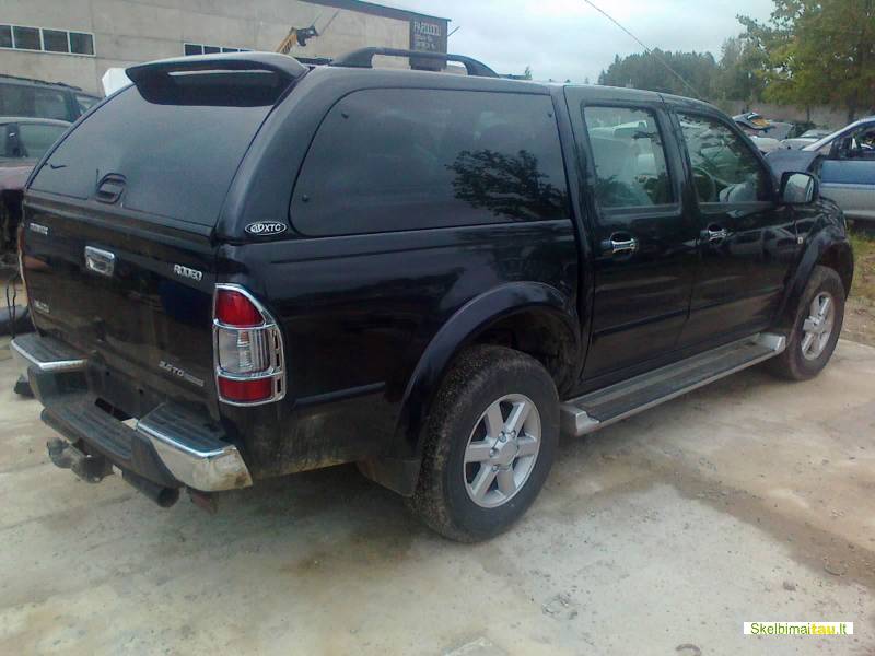 Dalimis - isuzu rodeo 2005 3.0l td dyzelis mechanine visurei