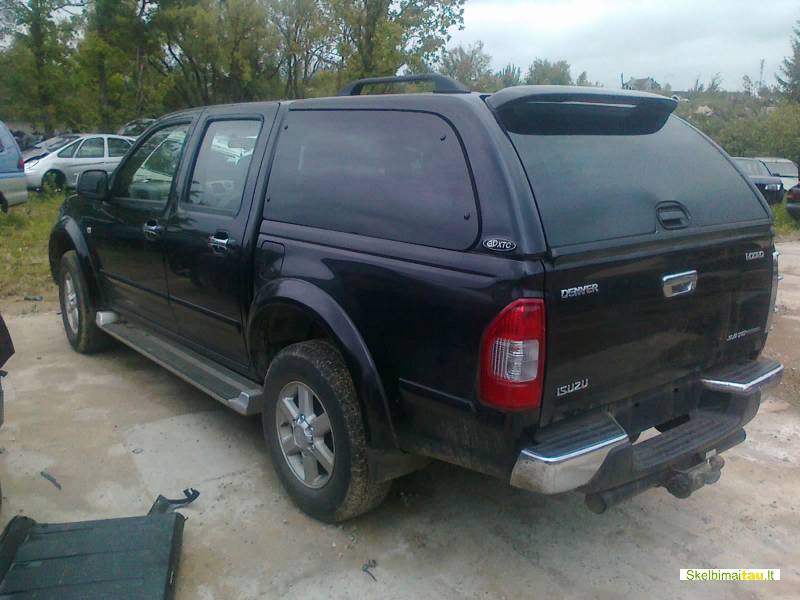 Dalimis - isuzu rodeo 2005 3.0l td dyzelis mechanine visurei