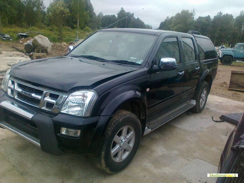 Dalimis - isuzu rodeo 2005 3.0l td dyzelis mechanine visurei