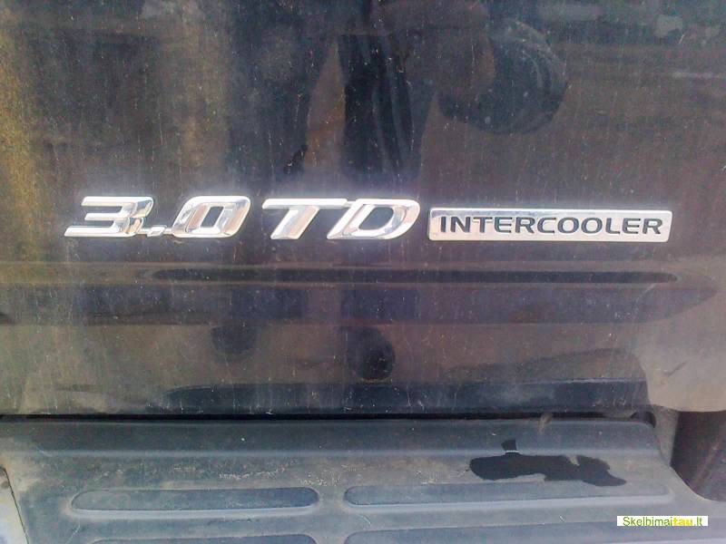 Dalimis - isuzu rodeo 2005 3.0l td dyzelis mechanine visurei